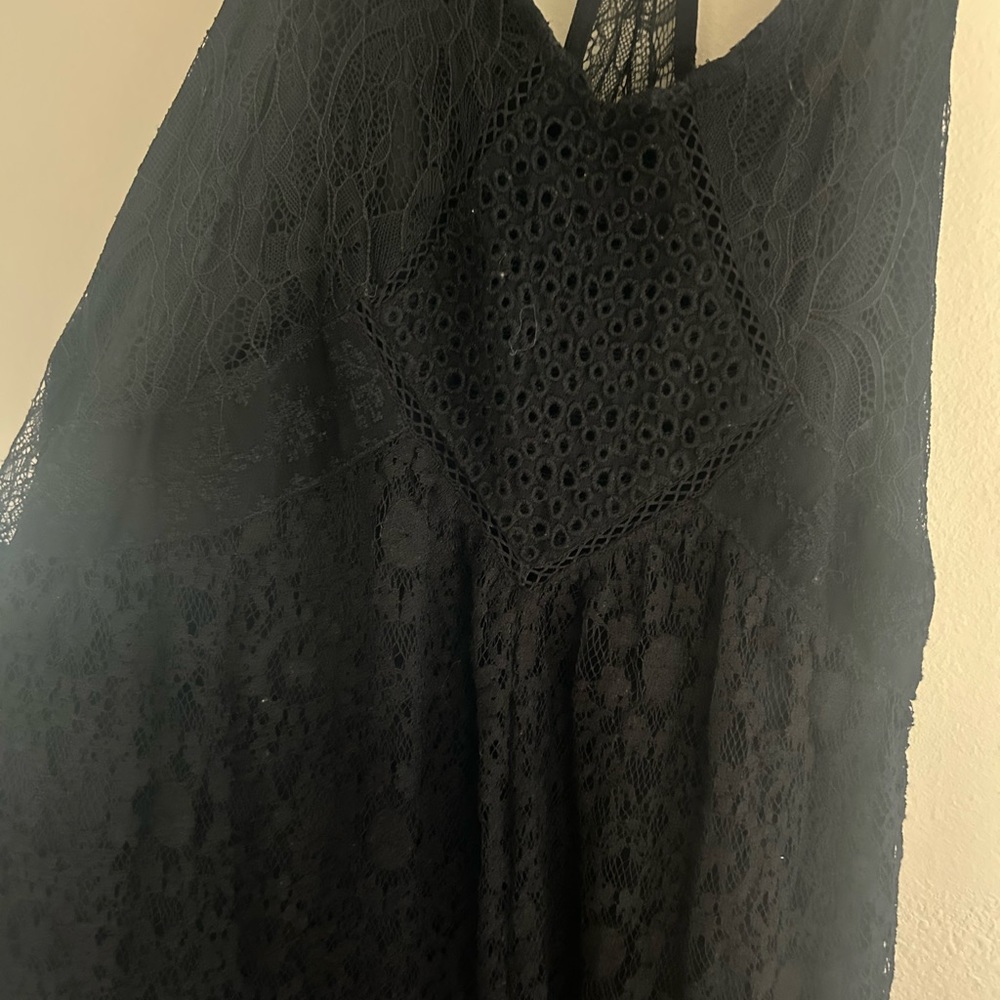Black lace Zara dress size XS - Picture 2 of 3